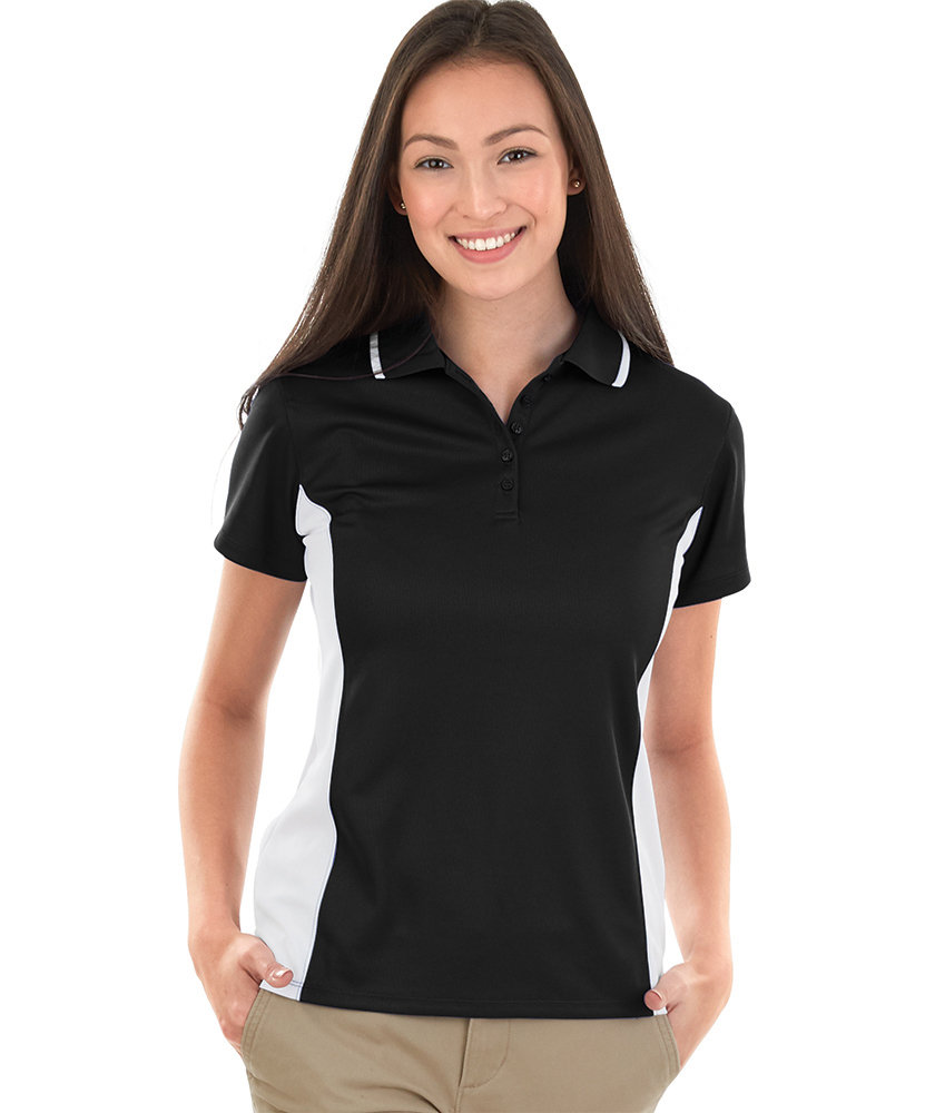 Blocked Women\'s Polo | River Charles Color Apparel Wicking
