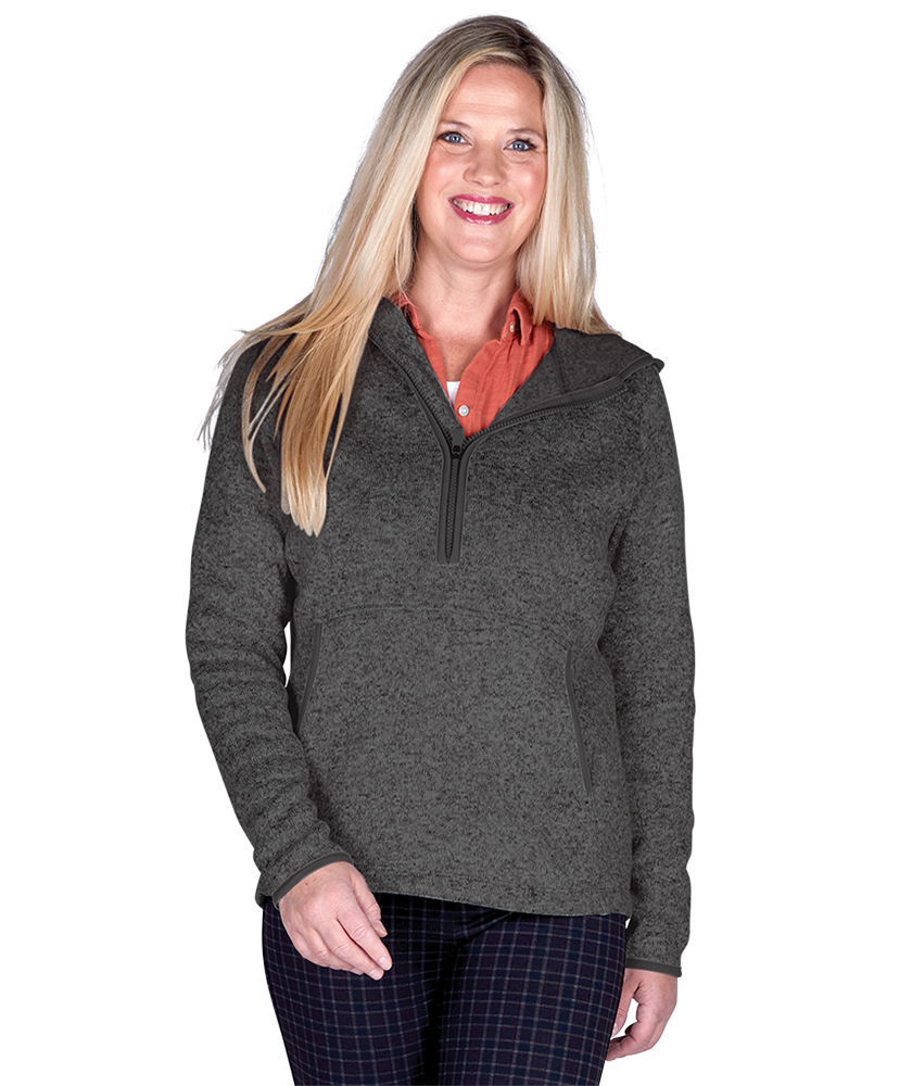 Charles River Apparel womens Heathered Fleece Pullover : :  Clothing, Shoes & Accessories