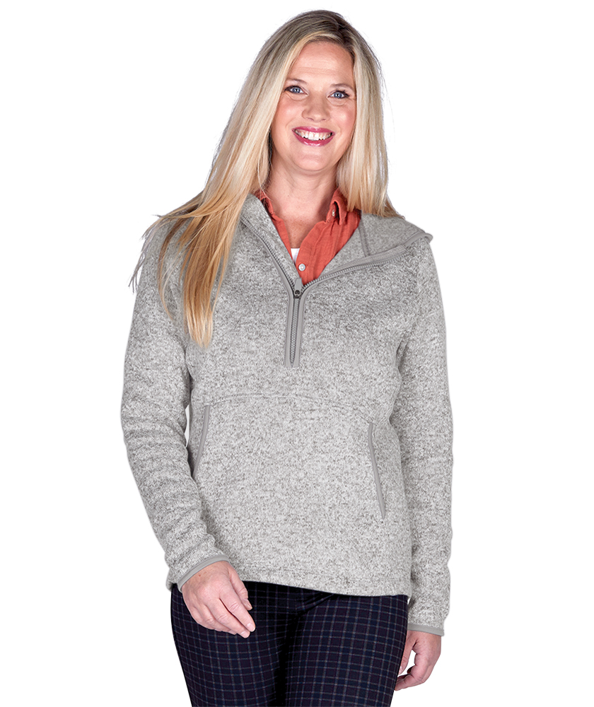 Quarter-Zip Fleece Pullover - Women's