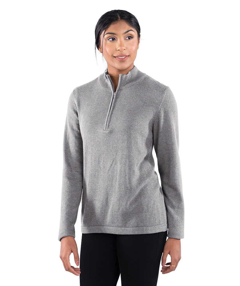Wanvekey Sweatshirt for Women Quarter Zip Pullover Women Full Zip