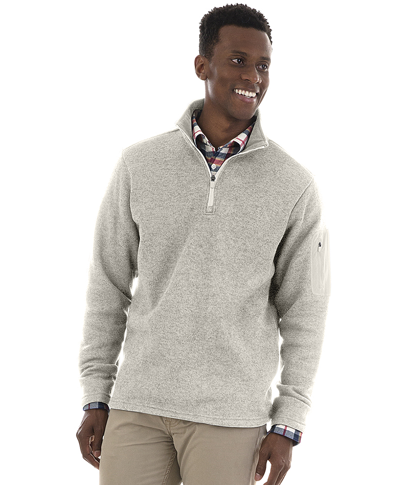 Charles River 9312 - Men's Heathered Fleece Pullover $48.60 - Sweatshirts